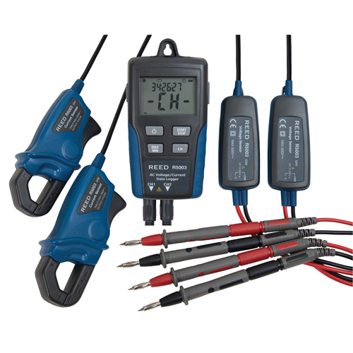 Enregistreur de tension/courant avec certificat de calibration Mukwa Safety Services