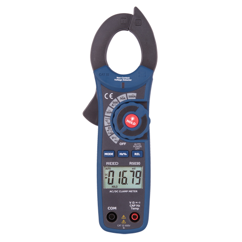 Pince amp&egrave;rem&eacute;trique v.e.v., Tension c.a./c.c., Courant c.a./c.c. Mukwa Safety Services