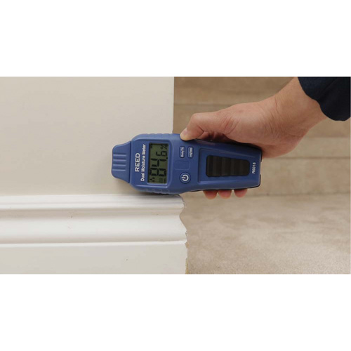 Dual Moisture Meter, 0 - 80% Moisture Range, 41°- 113° F ( 5° - 45° C ) Temperature Range Mukwa Safety Services