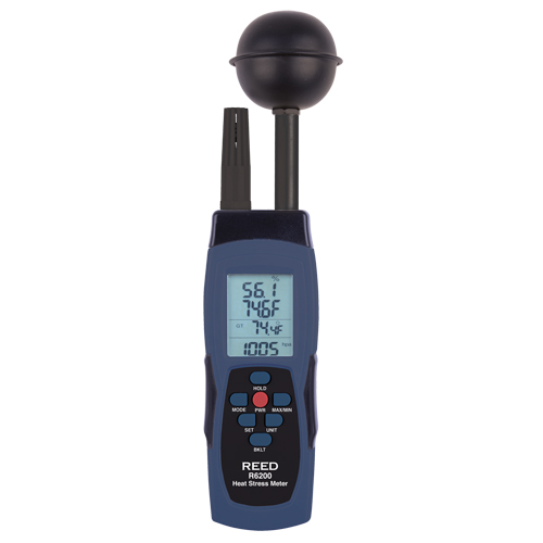 Wet-Bulb Globe Temperature (WBGT) Heat Stress Meter  Mukwa Safety Services