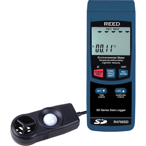 Compteur-enregistreur environnemental Mukwa Safety Services