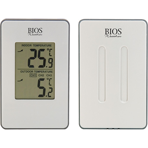 Thermom&egrave;tre sans fil int&eacute;rieur/ext&eacute;rieur, Sans contact, Analogique, 31-158°F (-35-70°C) Mukwa Safety Services