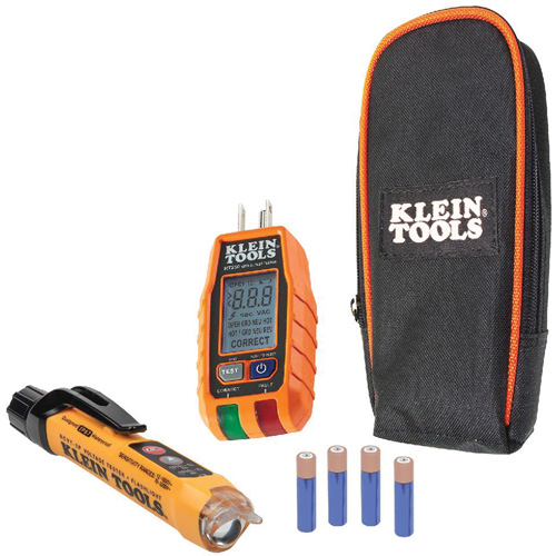 Premium Non-Contact Voltage and GFCI Receptacle Electrical Test Kit Mukwa Safety Services
