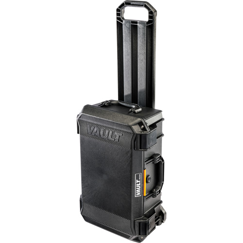 Vault Rolling Case with Padded Dividers, Hard Case Mukwa Safety Services