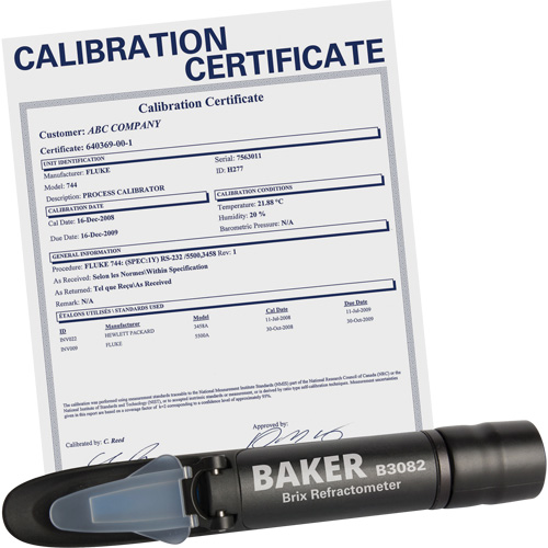 R&eacute;fractom&egrave;tre avec certificat ISO, Analogue (verre-regard)-Num&eacute;rique, Br Mukwa Safety Services