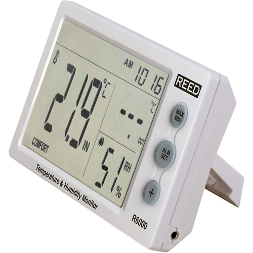 Moniteur de temp&eacute;rature et humidit&eacute;, 20% - 95% HR Mukwa Safety Services