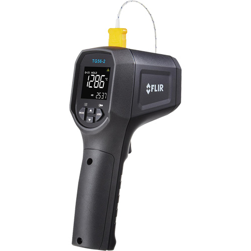 TG56-2 IR Thermometer with Type K Thermocouple, -22°- 2372° F ( -30° - 1300° C ), 30:1, Adjustable Emmissivity Mukwa Safety Services