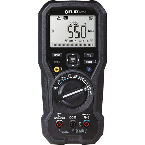 Testeur d'isolation et multim&egrave;tre num&eacute;rique avec METERLiNK, Num&eacute;rique Mukwa Safety Services