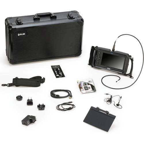 Videoscope Kit with HD 5.5 mm × 1 m Long Camera Probe, 7" Display, 1024 x 600 pixels Mukwa Safety Services