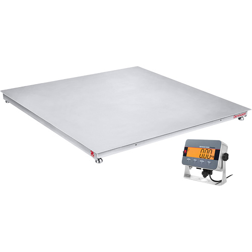 Balance de plancher lavable DEFENDER 3000, Capacit&eacute; de 5000 lb, 48" la x 48" lo Mukwa Safety Services