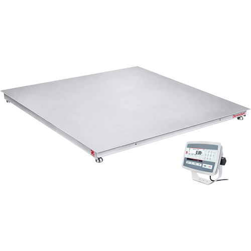 Balance de plancher lavable DEFENDER 5000, Capacit&eacute; de 2500 lb, 36" la x 36" lo Mukwa Safety Services