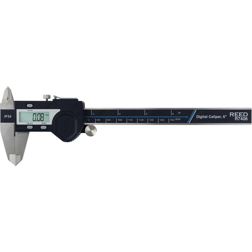 6" (150 mm) Digital Caliper, 0.0005" (0.01 mm) Resolution, 0" - 6" (0 mm - 150 mm) Range Mukwa Safety Services