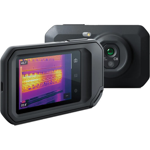 C8 Compact Thermal Imaging Camera, 320 x 240 pixels, -20° - 450°C (-4° - 842°F), <50 mK Mukwa Safety Services