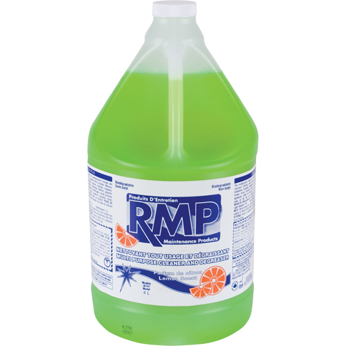 Lemon Scented Cleaner & Degreaser, 4 L, Jug Mukwa Safety Services