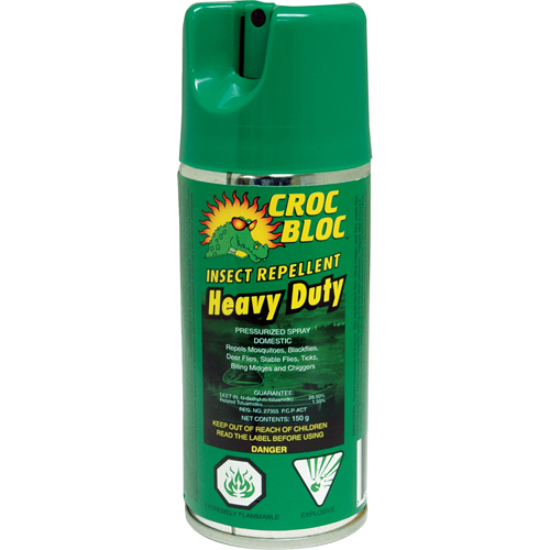 6-hr Heavy-Duty Insect Repellent, 30% DEET, Aerosol, 150 g Mukwa Safety Services