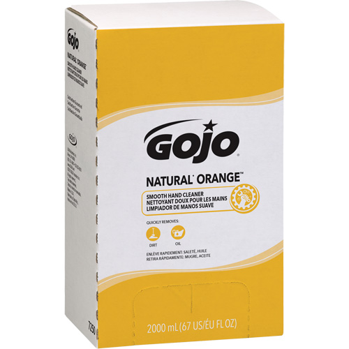 Nettoyant &agrave; mains Pro TDX 2000 Natural Orange, Liquide, 2 L, Recharge, Parfum&eacute; Mukwa Safety Services