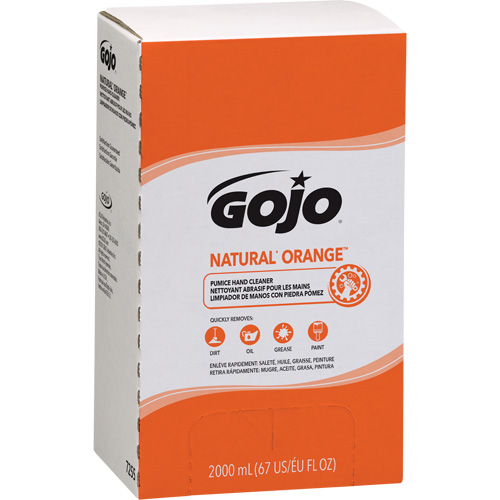 Pro TDX 2000 Natural Orange Hand Cleaner, Pumice, 2 L, Refill, Citrus/Orange Mukwa Safety Services