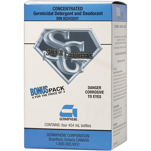 D&eacute;sinfectant Super Germiphene, 454 ml, Bouteille Mukwa Safety Services