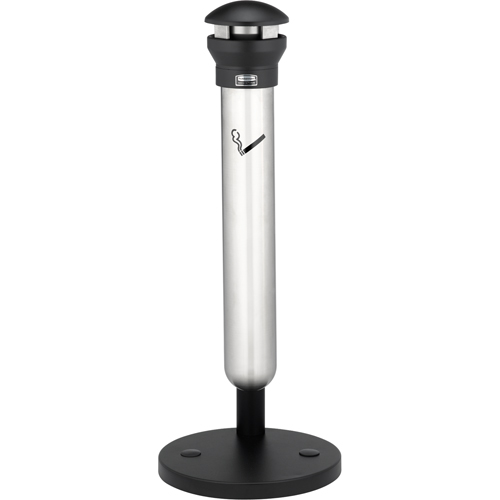 Solutions pour la gestion des m&eacute;gots de cigarettes Infinity, Sur pied, M&eacute;tal, Capacit&eacute; 1,33 gal./1,33 gal. US, Hauteur 39" Mukwa Safety Services