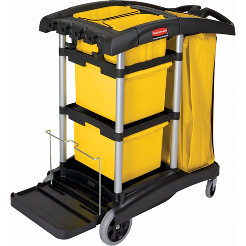 Microfibre Janitor Carts Mukwa Safety Services