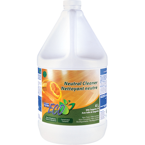 Nettoyants neutres &agrave; l'huile de tangerine, 4 L, Cruche Mukwa Safety Services
