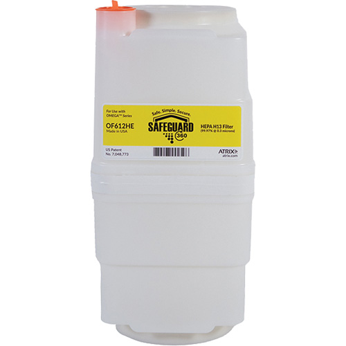 SafeGuard 360 Universal Vacuum Filter, Cartridge, Fits 1 US gal. Mukwa Safety Services