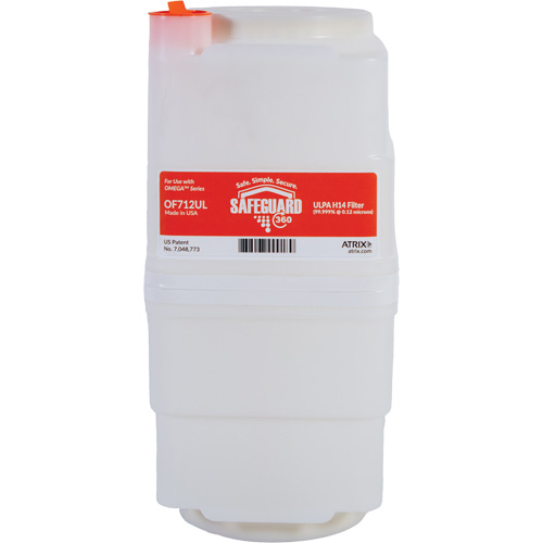 Filtre pour aspirateurs portables SafeGuard 360, Cartouche, Pour 1 gal. US Mukwa Safety Services