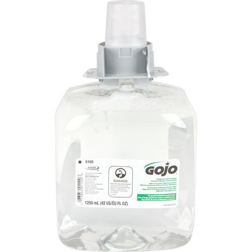 TFX Green Certified Hand Soap, Foam, 1250 ml, Unscented Mukwa Safety Services