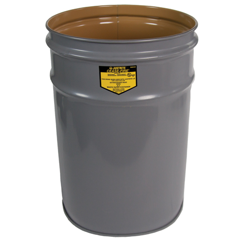 Baril de cendrier gris Cease-Fire Mukwa Safety Services