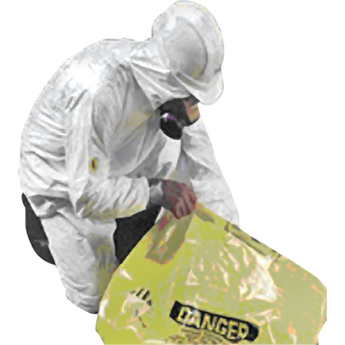 Sacs pour l'&eacute;limination des d&eacute;chets dangereux Sure-Guard, Amiante, 50" lo x 35" la, 3 mil Mukwa Safety Services