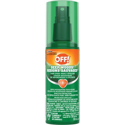 OFF! Deep Woods&reg; Insect Repellent, 25% DEET, Spray, 100 ml Mukwa Safety Services