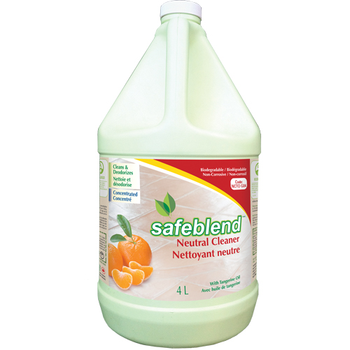 Neutral Cleaner, 4 L, Jug Mukwa Safety Services