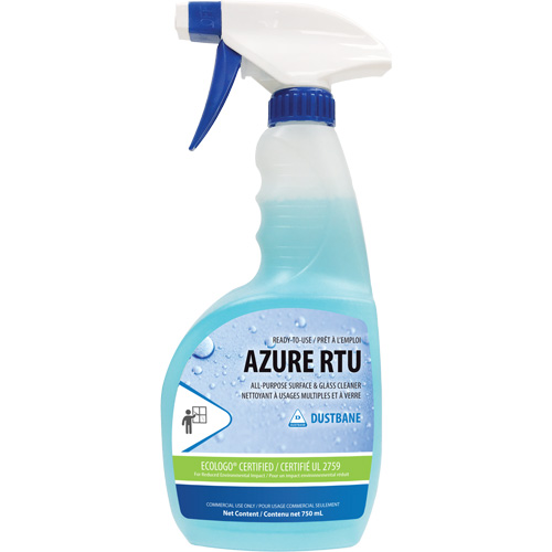 Azure Window & Glass Cleaner, 750 ml, Trigger Bottle Mukwa Safety Services