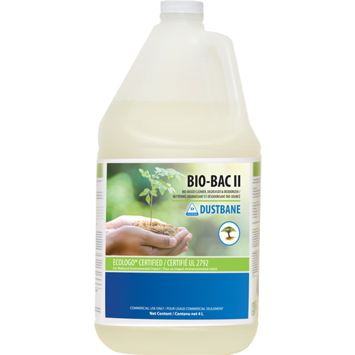 Bio-Bac II Cleaners & Degreasers, 4 L/4.0 L Mukwa Safety Services