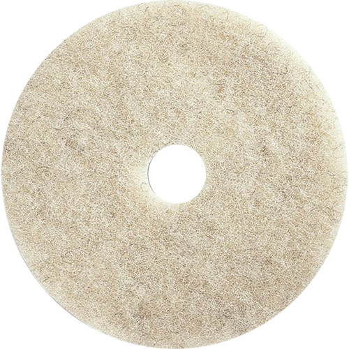 Floor Maintenance Pads, 21", Burnishing, Brown Mukwa Safety Services