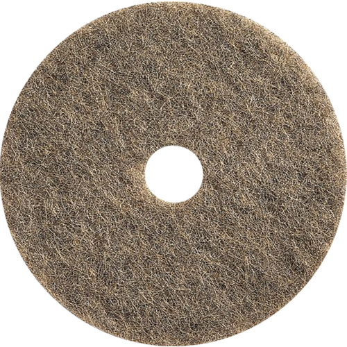 Floor Maintenance Pads, 23", Burnishing, Brown Mukwa Safety Services