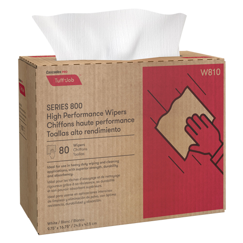 Chiffons Pro Tuff-Job, Robuste, 9-3/4" lo x 16-1/4" la Mukwa Safety Services