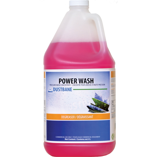Power Wash Pressure Wash Concentrate, 4 L, Jug Mukwa Safety Services