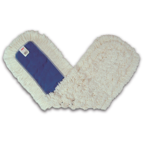 Vadrouille pour &eacute;pousseter Kut-A-Way, Style &agrave; enfiler, Coton/Polyester, 36" lo x 5" la Mukwa Safety Services