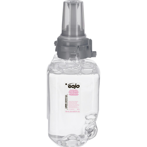 Clear & Mild Hand Soap for GOJO&reg; ADX-7 Dispenser, Foam, 700 ml, Unscented Mukwa Safety Services
