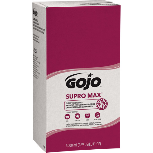 Distributeur de savon pour les mains SUPRO MAX ou GOJO PRO TDX, Lotion, 5000 ml, Recharge, Cerise Mukwa Safety Services