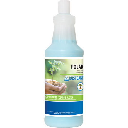 Polar Cream Bathroom Cleaner, 1 L/1.0 L, Bottle Mukwa Safety Services
