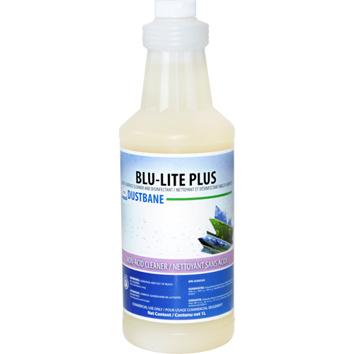 Blu-Lite Plus Multi-Surface Cleaner and Disinfectant, 1 L, Bottle Mukwa Safety Services