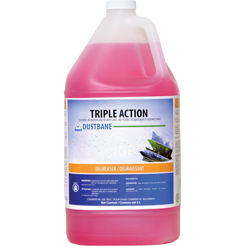 Action triple - nettoyant, d&eacute;graissant et d&eacute;sinfectant, 5 L, Cruche Mukwa Safety Services