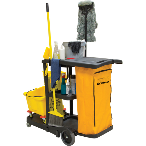 Janitor Cleaning Cart Mukwa Safety Services