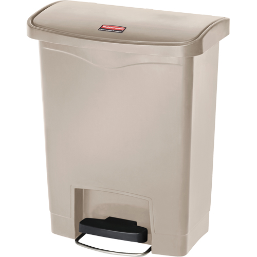 Contenant &agrave; d&eacute;chets Slim Jim , R&eacute;sine, Capacit&eacute; 8 gal. US Mukwa Safety Services
