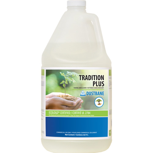 Tradition Plus Hand Cleaner, Foam, 4 L, Unscented Mukwa Safety Services
