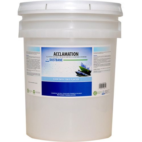 Acclamation All-System Floor Finish, 20 L, Drum Mukwa Safety Services