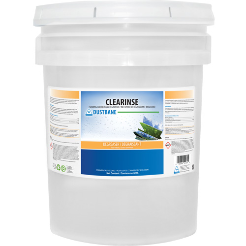 Nettoyant et d&eacute;graissant mousseux Clearinse, 20 L, Seau Mukwa Safety Services