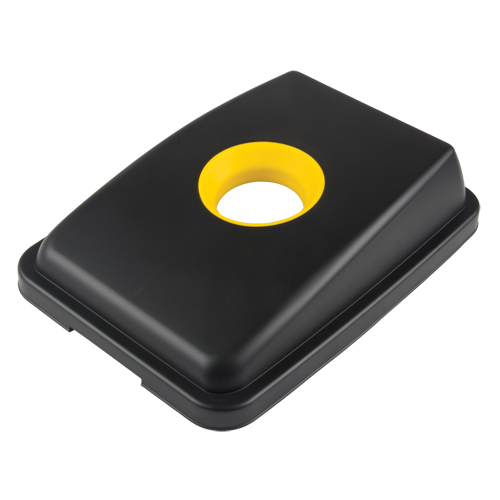 Waste Classification - Lid, Open Lid, Plastic, Fits Container Size: 17-1/4" x 12-1/2" Mukwa Safety Services
